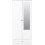 Seconique Denver 2 Door 1 Drawer  Wardrobe White Gloss 2