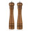 Conjunto de Moedor de Sal e Pimenta de Madeira, Moedor de Pimenta com Gravação S e P, Moedor de Cerâmica Ajustável - 10 Polegadas, Pacote com 2 1