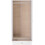 Seconique Denver 2 Door 1 Drawer  Wardrobe White Gloss 4