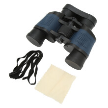 Binocolo con pellicola rossa 10x con coppe oculari morbide, obiettivo da 40 mm
