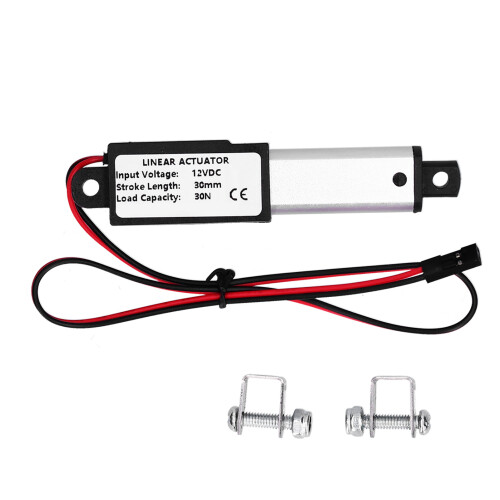 Electric Linear Actuator Waterproof 12V Micro Mini 30mm Stroke for Robots 1