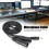 3.5mm to Dual XLR Microphone Cable 1.5m/4.9ft PVC 4
