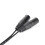 3.5mm to Dual XLR Microphone Cable 1.5m/4.9ft PVC 12