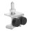 2-Pack Shower Door Runners 25mm 14