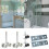 2-Pack Shower Door Runners 25mm 18
