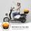 OULII Yellow Motorcycle Tail Storage Box Plastic Universal 8