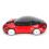Car-Shaped 2.4G Wireless Mouse for Laptop/Tablet, Red 1