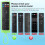 XiHAMA Universal Συμβατό με το τηλεχειριστήριο VIZIO Smart TV Remote Control Remote XRT136 Replacement 2