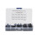 Insulation Spacers 100 Pcs ABS Plastic Black Round Standoffs for PCB Mounting 2
