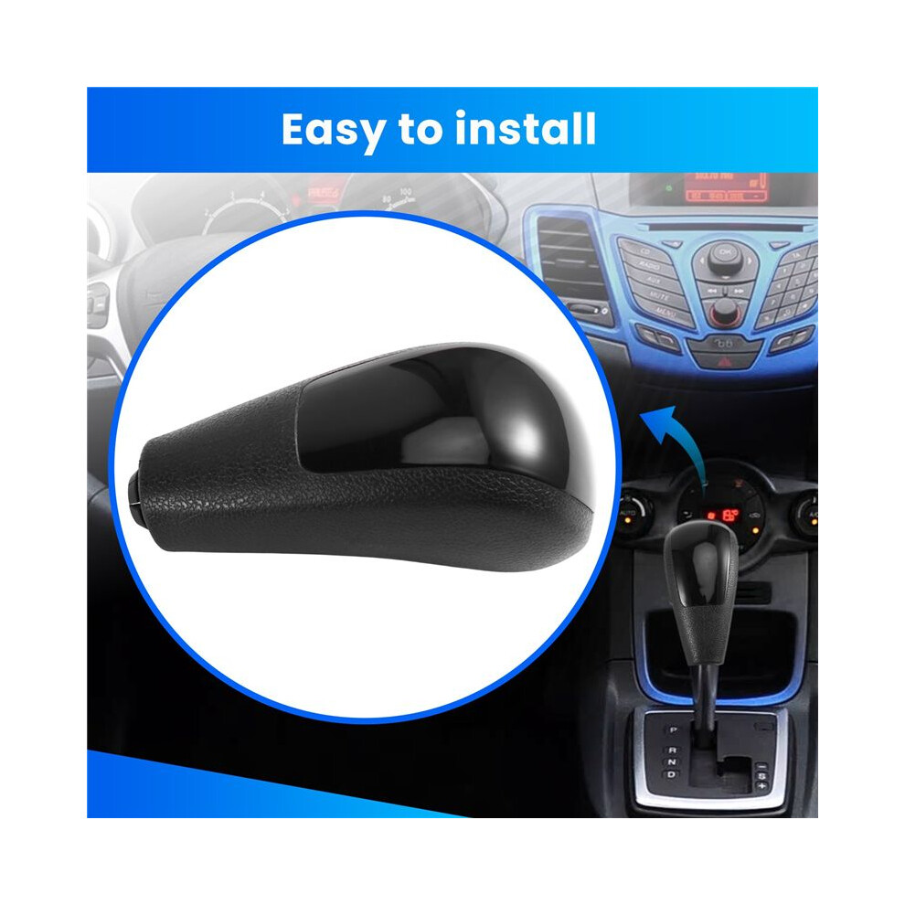 Gear Shift Knob Automatic Shift Knob For Focus Mk2 Fiesta 2005 - 2012 Black 6033335590377
