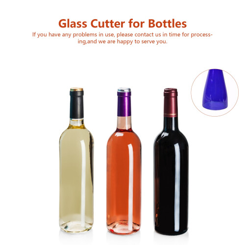 Rustproof Glass Cutter with Hard Steel Blade for Precise Bottle Cutting 2