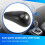 Gear Shift Knob Automatic Shift Knob for  Focus MK2 Fiesta 2005 - 2012 Carbon Fiber Pattern 6