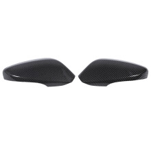 Rearview Mirror Cover Cap for Elantra 2010-2016 Carbon Fiber Look