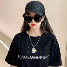 (Black, No Marks) Floral Lace Baseball Cap for Sun Protection & Style