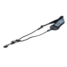 Embroidery Saxophone Neck Strap TS-07 Blue Totem Adjustable 49-61cm