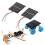 Poly Silicon Solar Modules 2Pcs 43x55mm 0.4W 1.5V Micro Mini Power Cells 15