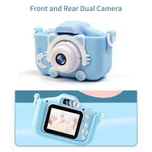 Children 20MP Digital Camera 1080P HD Video 32GB Pink/Blue