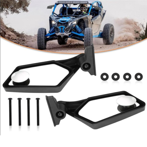 UTV Motorcycle Rearview Mirror Side View Mirror Reversing Mirror for Bombardier  Maverick X3 MAX 2017-2021 1