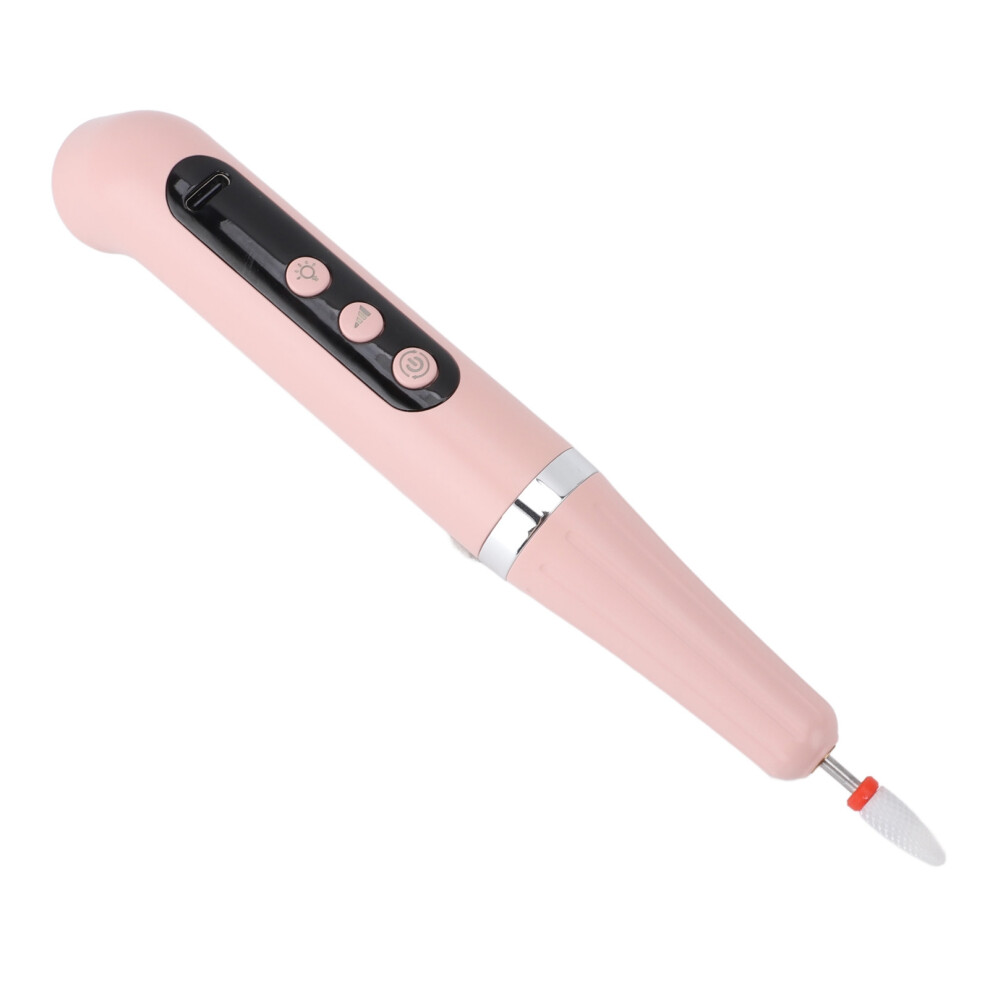 Light 2-In-1 Uv Nail Lamp & Drill, 25000Rpm, Usb Rechargeable, Portable Roseate
