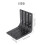 4 PCS Iron Wall Shelf Bracket, 4 x 4 Inch Heavy Duty Shelf Support Bracket Decorative Joint Angle Bracket, Black 7