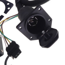Aanhangwagenverlichtingsconnector met 7-Pins Draad, Elektrische Aanhangwagenadapter, Snelconverter VPLAT0013 voor LR4 (2010-2013)