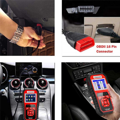 KONNWEI KW850 Car OBD2 Scanner Code Reader Car OBD II Diagnostic Tool Engine System Check Code Reader