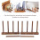 Kitchen Dish Drying Rack Durable Collapsible Eco Friendly Storage 4 Column 12
