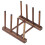 Kitchen Dish Drying Rack Durable Collapsible Eco Friendly Storage 4 Column 9