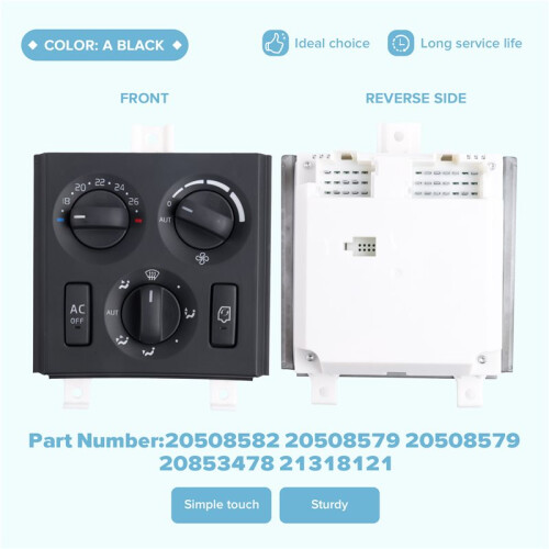 21318121Car Combined Switches for  AC Control Panel  Air Cond Control Unit Heater 2
