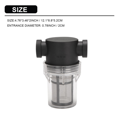 Garden Pond Inline Mesh Strainer Water Pump Filter Irrigation High Flow Pipeline Filter 2