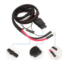 Battery Cable Power Ground Isolation Cable Snow Blower Parts 63411 for Western Fisher