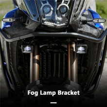 For TENERE Tenere 700 World 2022 2023 Motorcycle Front Crash Guard Fog Light Bracket Auxiliary Bar Black