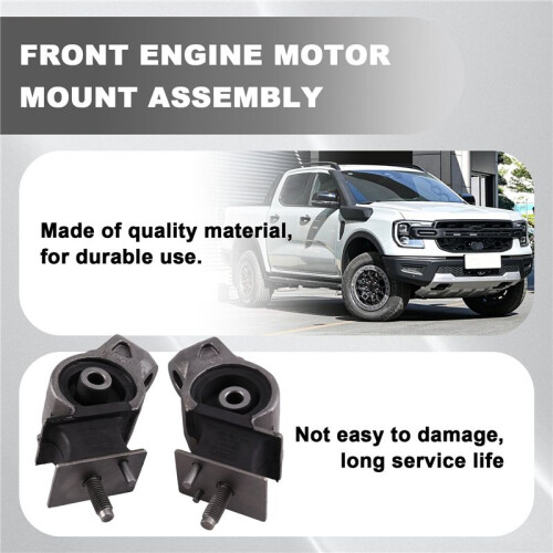 1Pair Front Engine Mount for  Ranger PX P4AT P5AT DPA 2.2 3.2 2.5 Auto/Manual Engine Motor Rubber Support Bracket 1