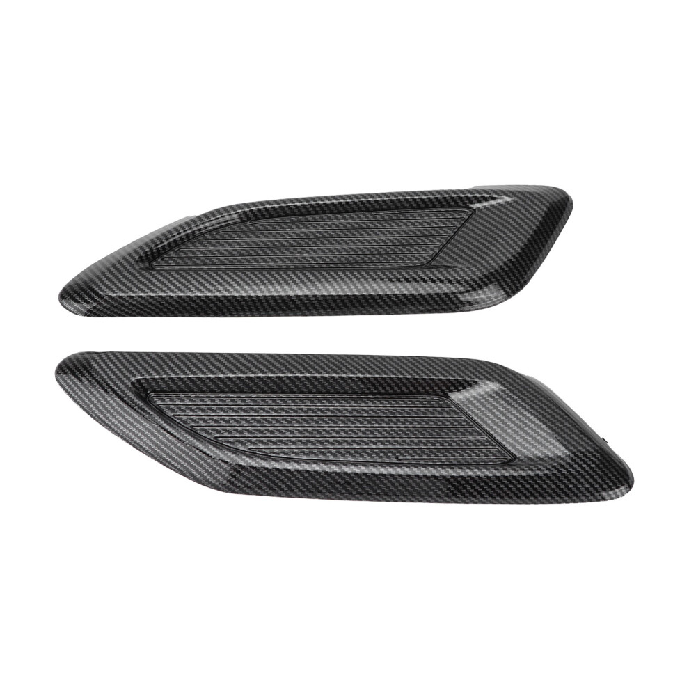 Universal Abs Carbon Fiber Style Front Hood Air Vent Cover For Cars 6931390992962