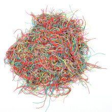 5 Color Mixed Nylon Tassels Fringe Trim 10yd for Home & Garments