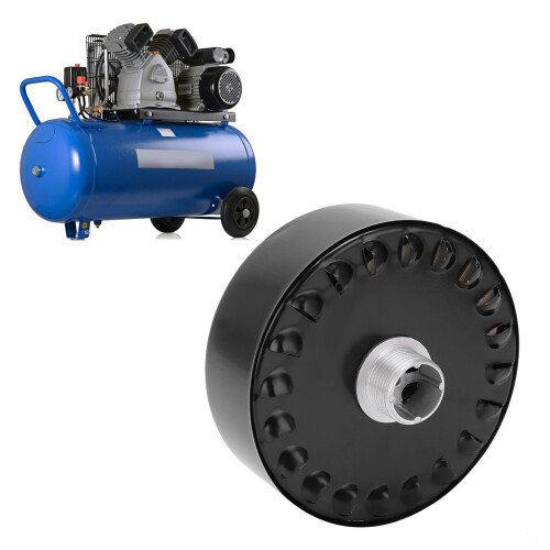 Air Compressor Silencer Filter G1 Thread Iron Shell Noise Reduction Accessories