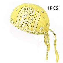 (Yellow, 1PCS) Pirate Hat Adjustable Cotton Cap for Men & Women