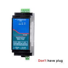 3X Din-Rail ZLAN5143D Serial Device Server Modbus Gateway RS485 From to TCP/IP DC9-24V Support Full Duplex