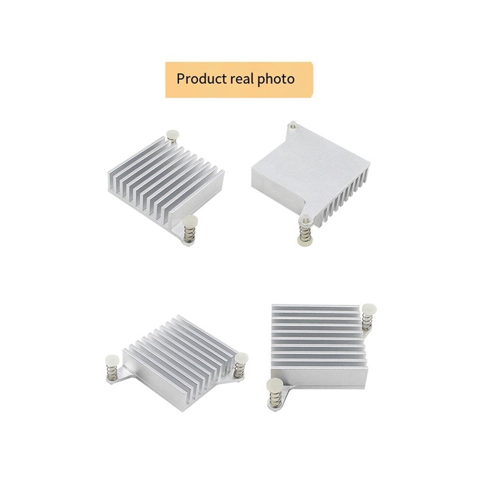 5X Aluminum Heat Sink For Pi 5 Efficient Cooling Radiator Heatsink Enhanced Thermal Management Orange 4711161794177