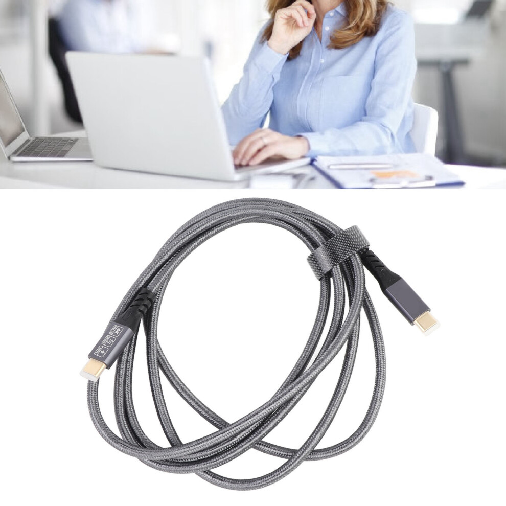 Usb C To Usb C Cable 20Gbps 240W 4K 60Hz 2M / 6.6Ft 3701390996184
