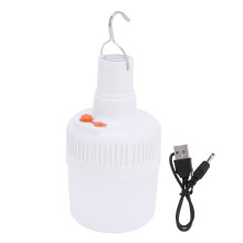 Lampe de camping LED rechargeable pour la randonnée et l'escalade, lanterne portable d'extérieur avec luminosité réglable, performances stables