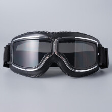 (Black Gray Lenses) Dustproof Motocross Goggles - Wide Vision Waterproof