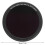 ND1000 Dimming Lens Filter for SLR/Mirrorless Camera 40mm 7