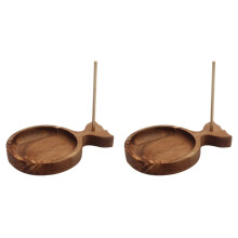 2Stk Handmade Holz Perlenhalter Beads Organizer Für Bastelbedarf