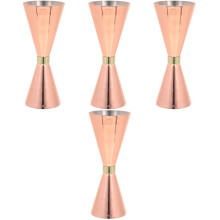 4St Roségouden Dubbele Cocktail Jigger Meetbeker Voor Thuis