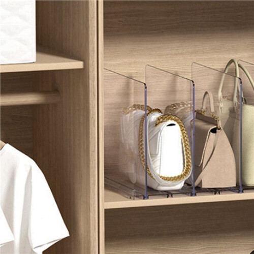 2X Removable Bag Storage Box Bag Storage Rack Handbag Organizer Wardrobe Wardrobe Multi-Functional Bag Storage Rack B 2