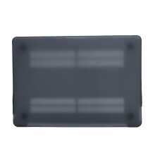 Silicone-Laptop-Hülle für OS X Pro/Air, Staubschutzaufkleber, Schwarz