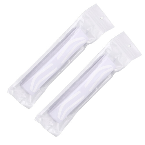 100 Sheet Disposable Eyebrow Stencil Stickers for Microblading Artist B Type