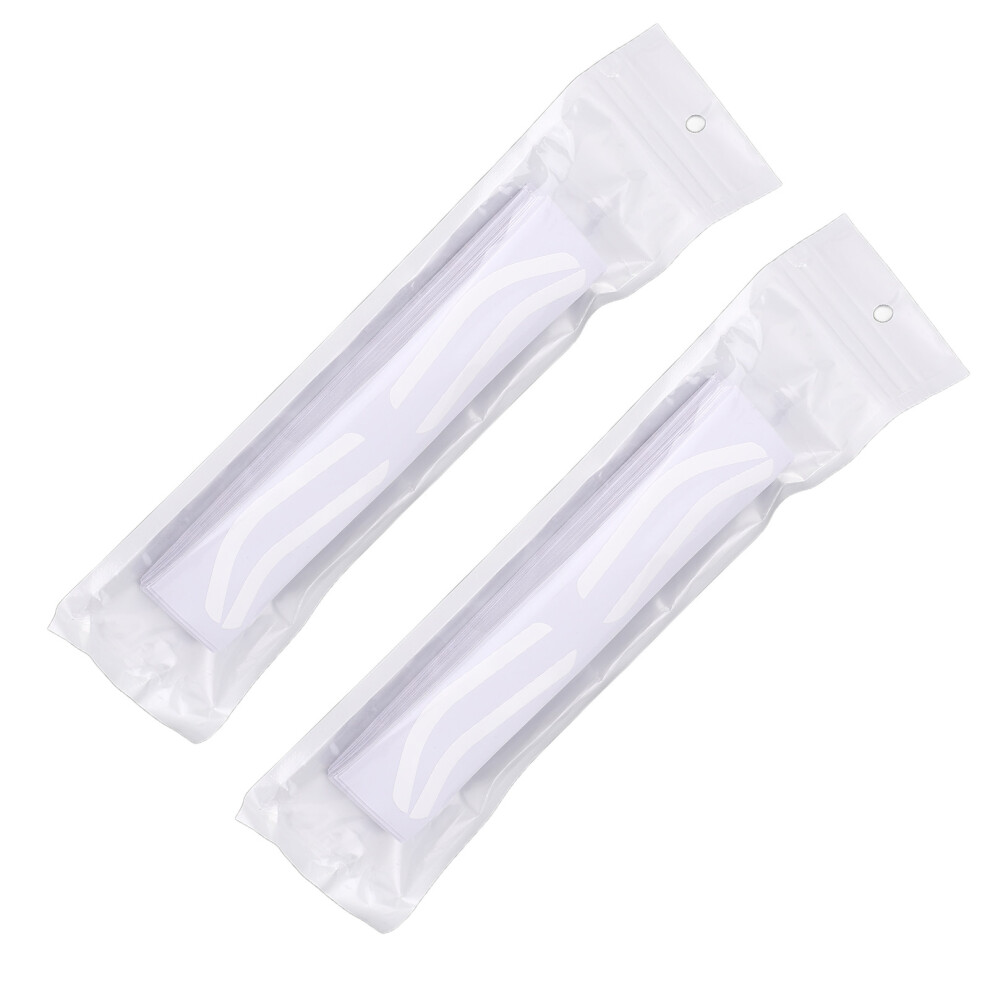 Disposable Eyebrow Stencil Sheets 100 Microblading Kit Hygienic & Easy