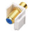 5 Pack RG6  Jack Insert, Coaxial  Jack Insert Gender Changer 3